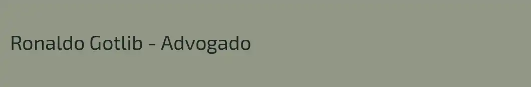 Ronaldo Gotlib - Advogado
